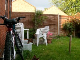 view left from back door